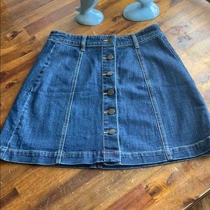 Denim skirt